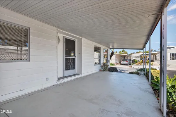 a view of a house with a outdoor space
