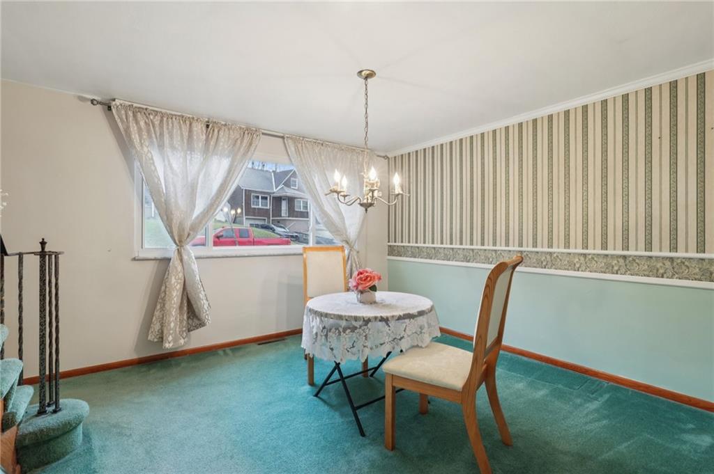 631 George Street Turtle Creek, PA 15145 - Photo 13 of 44 a dining room with furniture and window