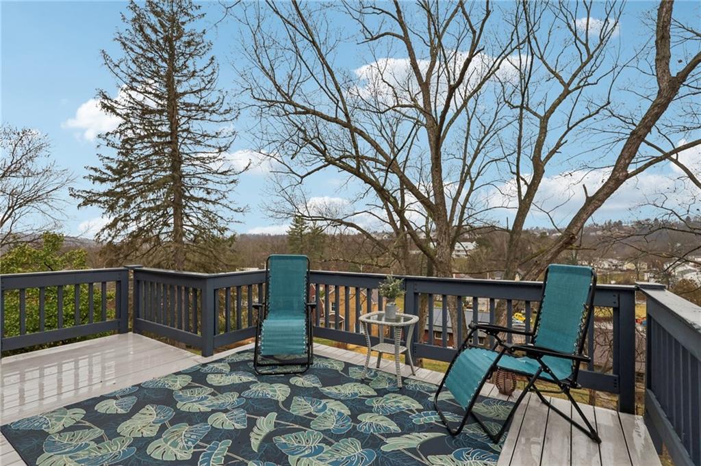 631 George Street Turtle Creek, PA 15145 - Photo 36 of 44 a view of a chairs on the roof deck
