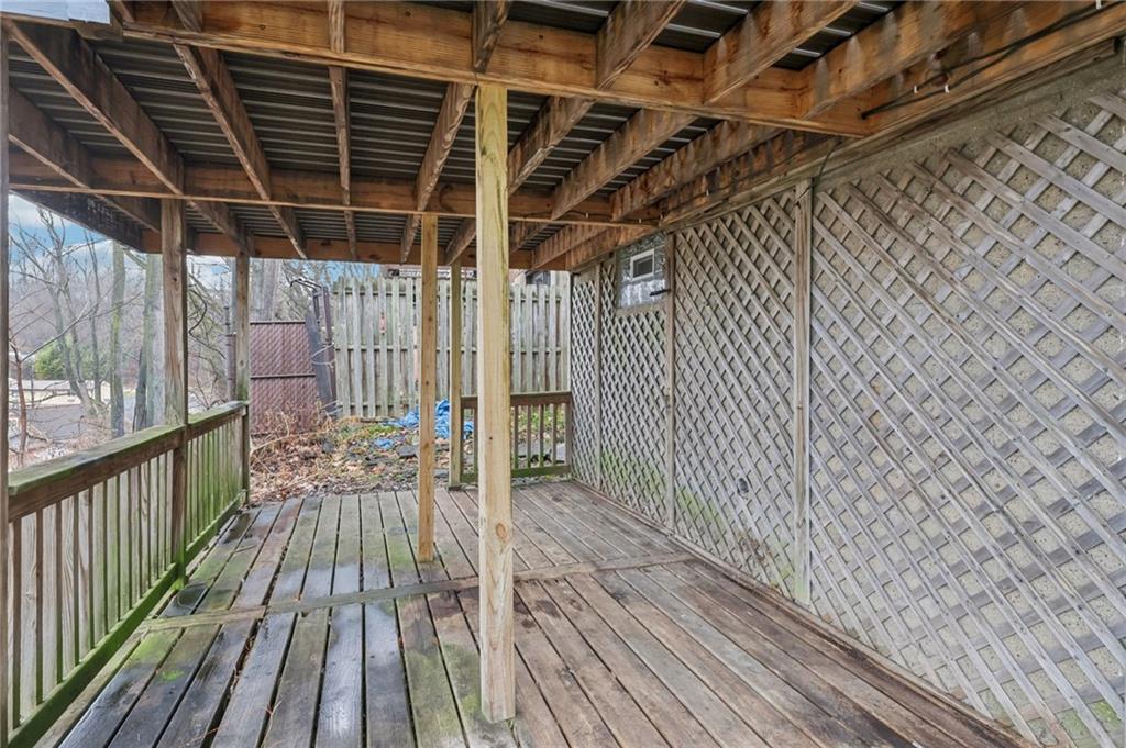 631 George Street Turtle Creek, PA 15145 - Photo 38 of 44 a view of balcony with wooden floor