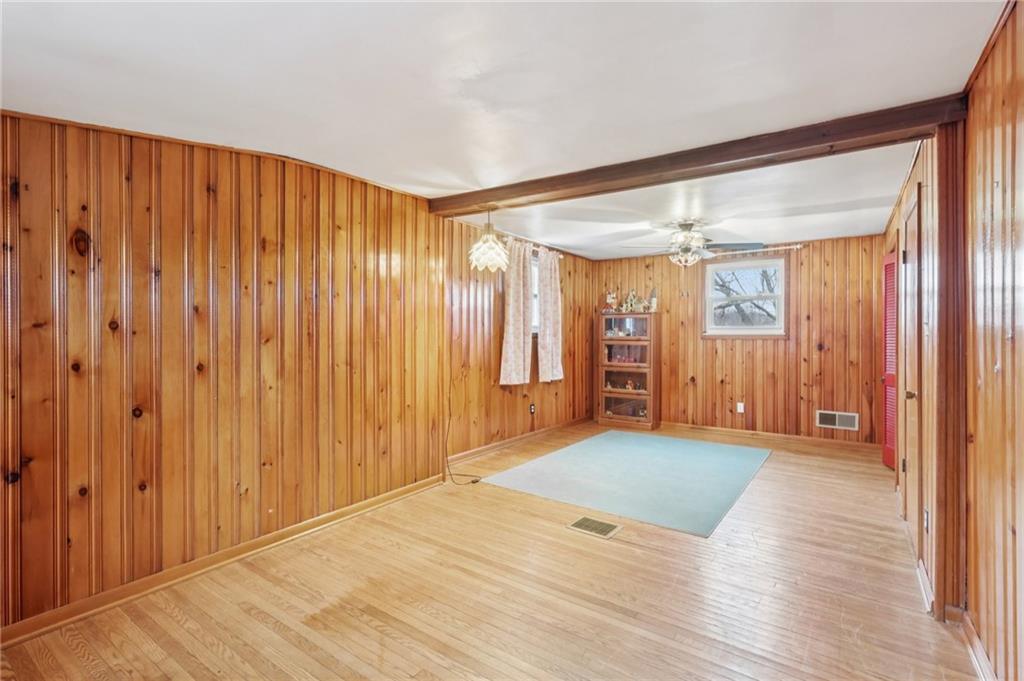 631 George Street Turtle Creek, PA 15145 - Photo 10 of 44 a view of a room with wooden walls