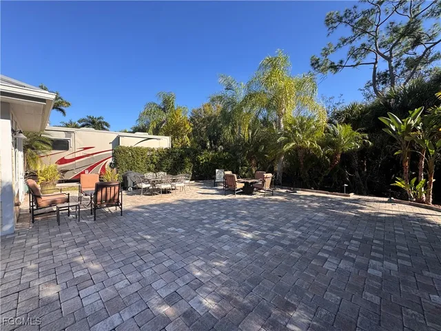 a view of outdoor space with trees
