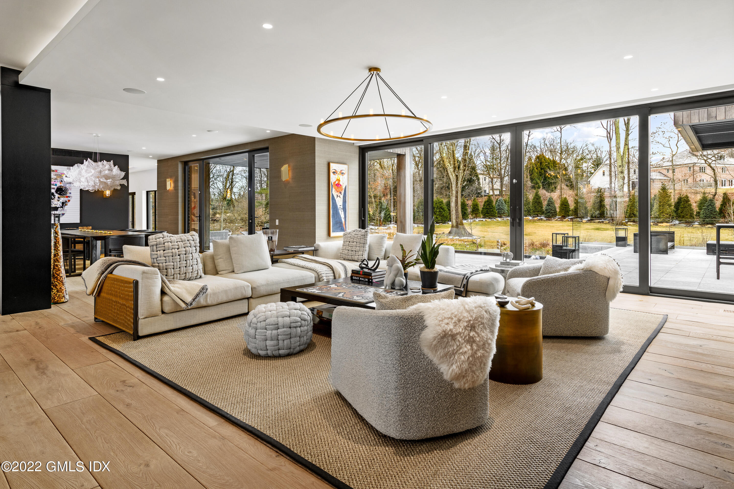 34 Beechcroft Road Greenwich, CT 06830 - Photo 10 of 25 a living room with furniture and a large window