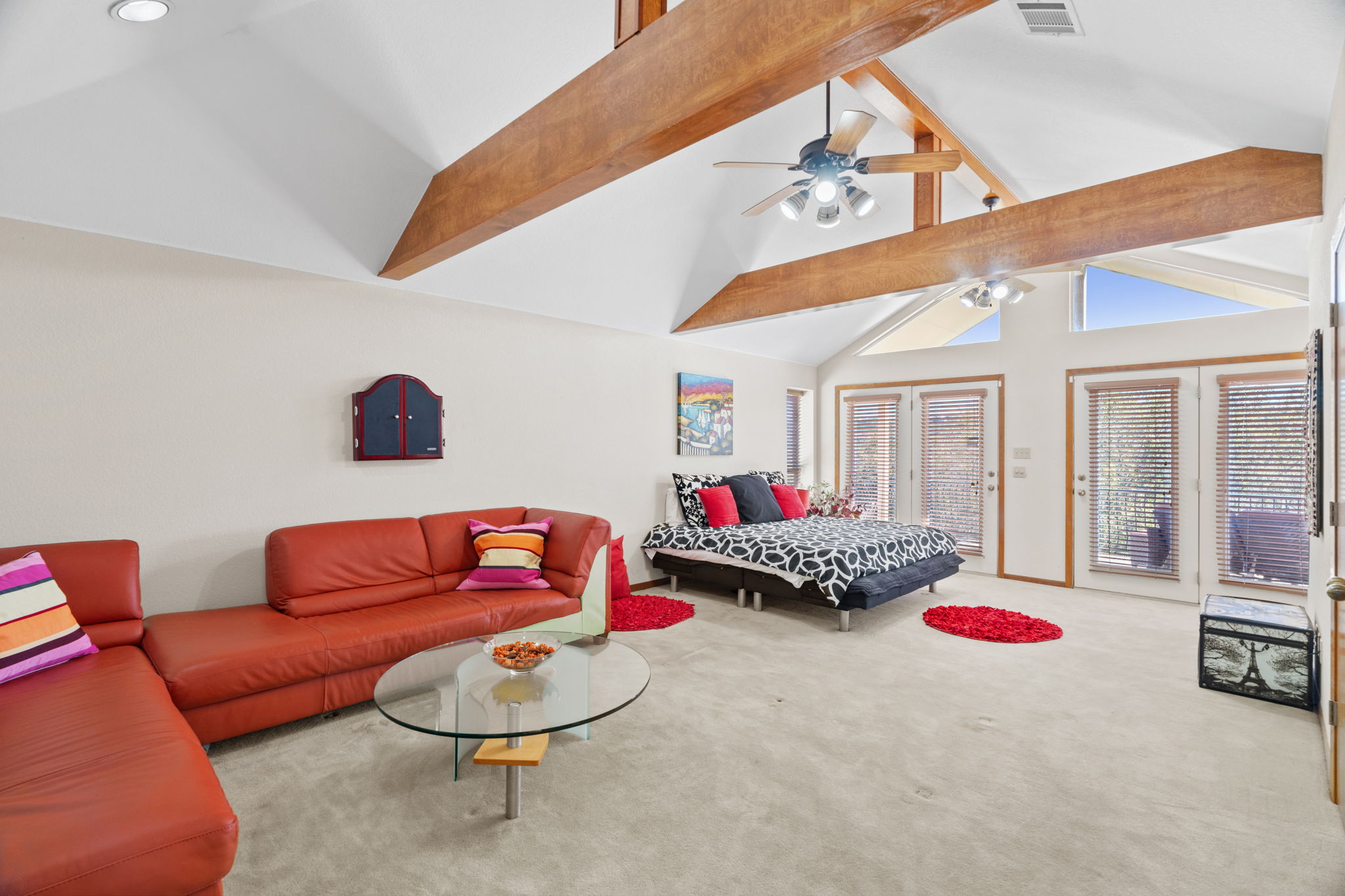 3405 Bee Creek Road Spicewood, TX 78669 - Photo 21 of 40 a living room with furniture and a couch