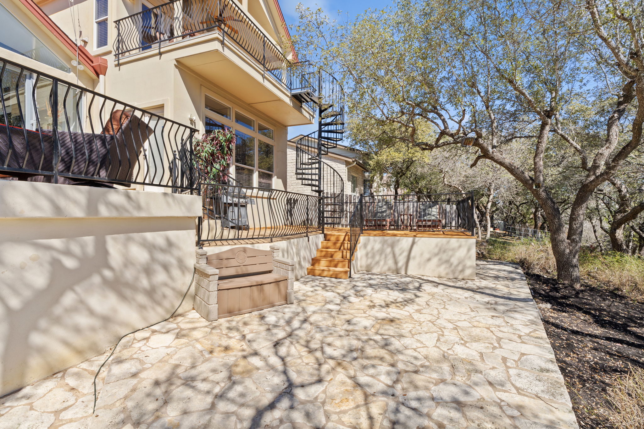 3405 Bee Creek Road Spicewood, TX 78669 - Photo 33 of 40 a view of outdoor space yard and patio