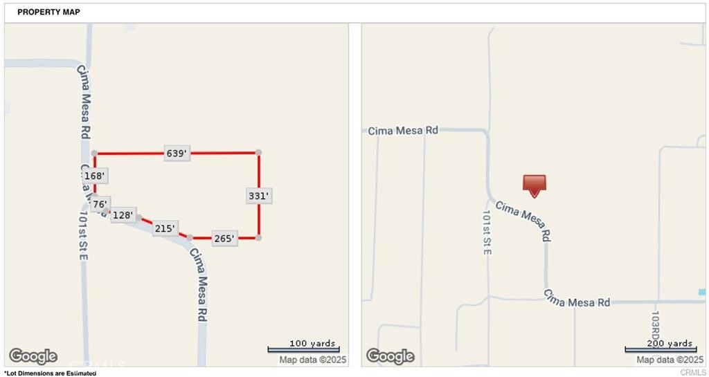 0 Cima Mesa Road Juniper Hills, CA 93543 - Photo 6 of 6 Property Profile map.