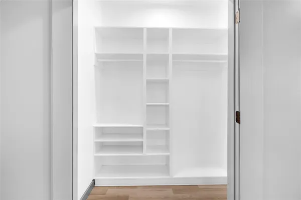 a view of a room with shelf