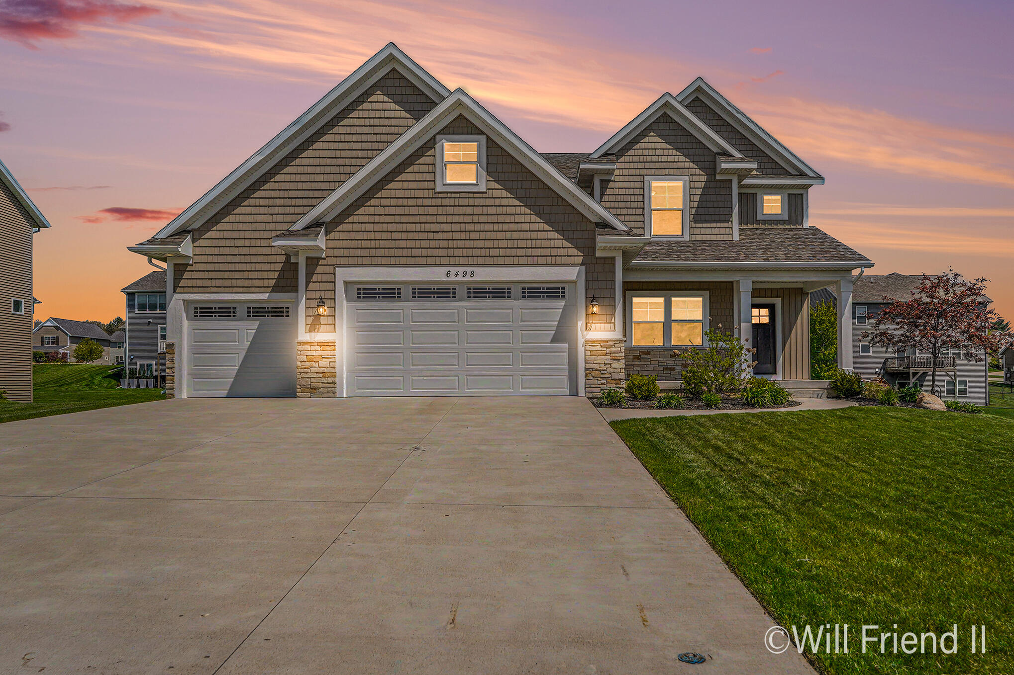 6498 Sun Rdg Drive Southwest Byron Center, MI 49315 - Photo 35 of 38 DSC05433-twilight