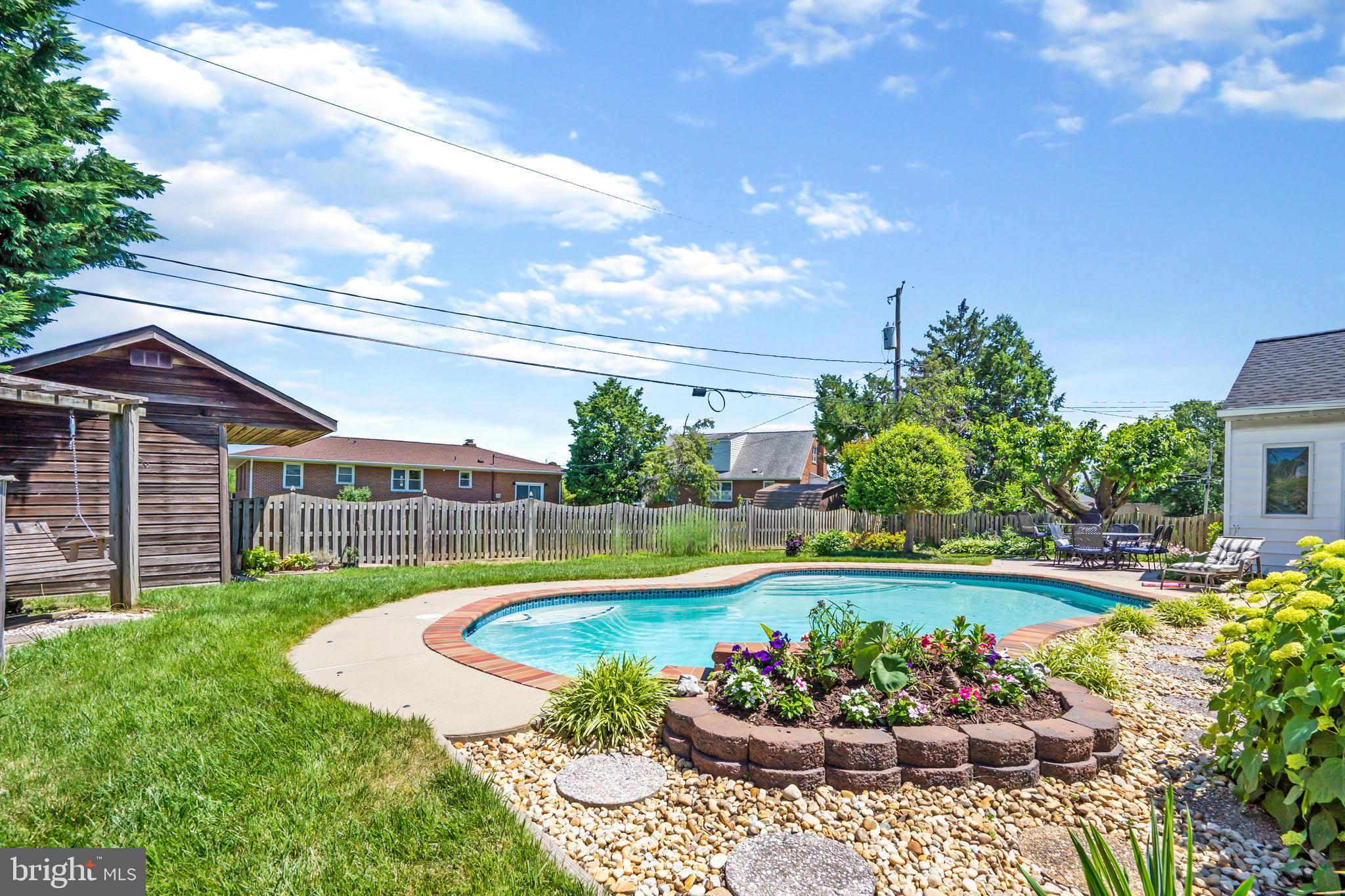 702 Greentree Road Linthicum Heights, MD 21090 - Photo 52 of 60 Entertainment Space Around In Ground Pool