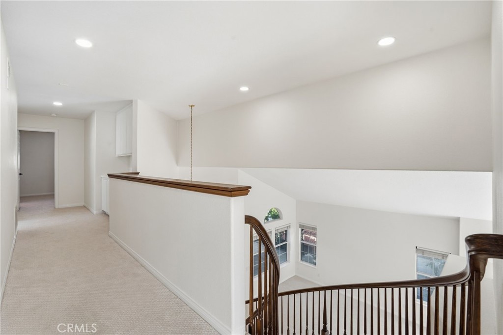 9916 Fonte Road Cypress, CA 90630 - Photo 12 of 27 a view of a hallway with an entryway