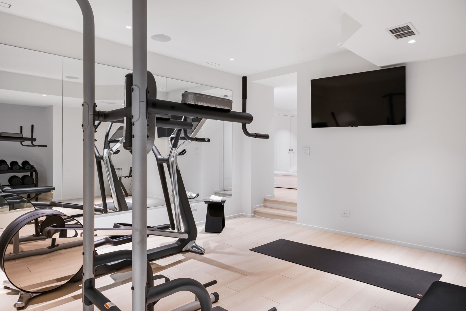 219 Sheridan Road Kenilworth, IL 60043 - Photo 45 of 63 a view of a room with gym equipment