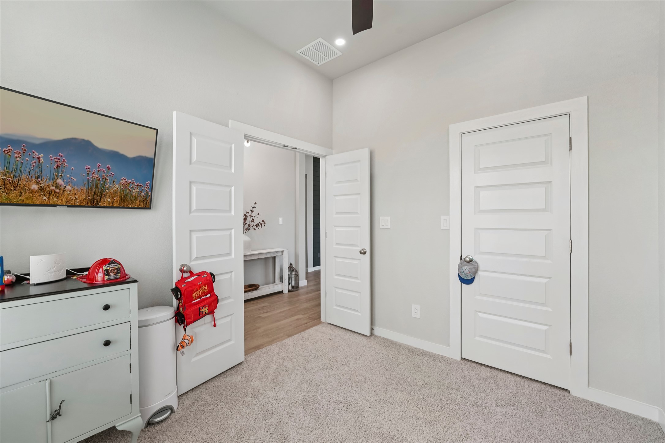 1108 Sweetspire Street Leander, TX 78641 - Photo 19 of 39 a view of room with closet and workspace