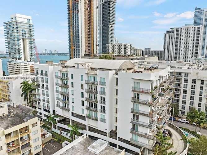 455 Northeast 25th Street, Unit 407 Miami, FL 33137 - Photo 2 of 50 a view of a city with tall buildings