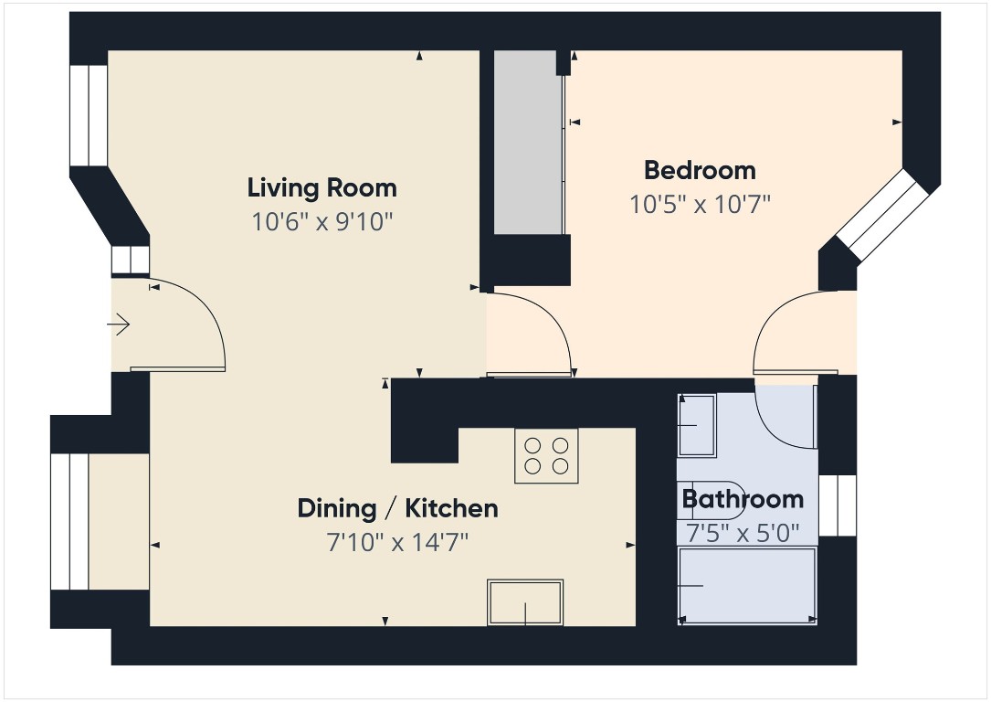 3316 Guadalupe Street, Unit 321 Austin, TX 78705 - Photo 13 of 13 a picture of a park with an of back and white kitchen