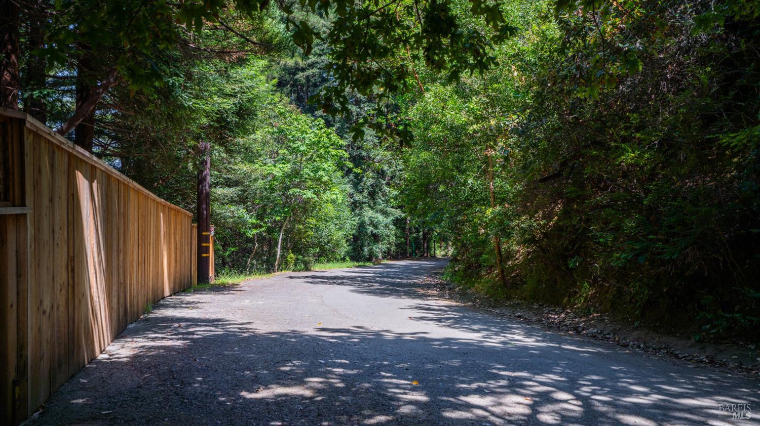 10 Fire Road Larkspur, CA 94939 - Photo 28 of 35 View from in front of the house toward the entrance - just look at all that parking! You can accommodate upwards of 20 cars on your own property.