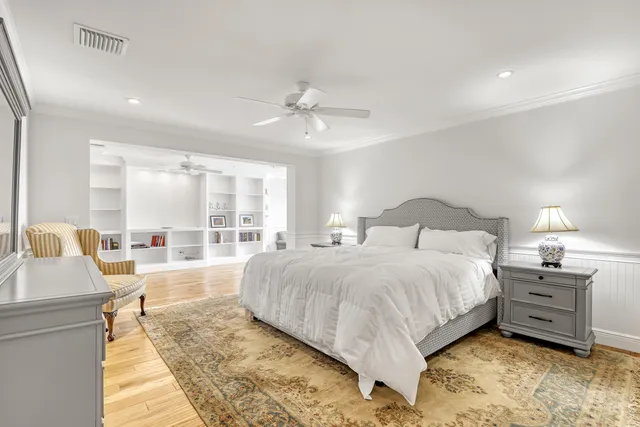 a bathroom with a double vanity sink mirror and