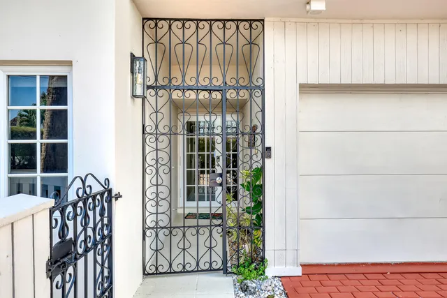 a view of a balcony with lake view