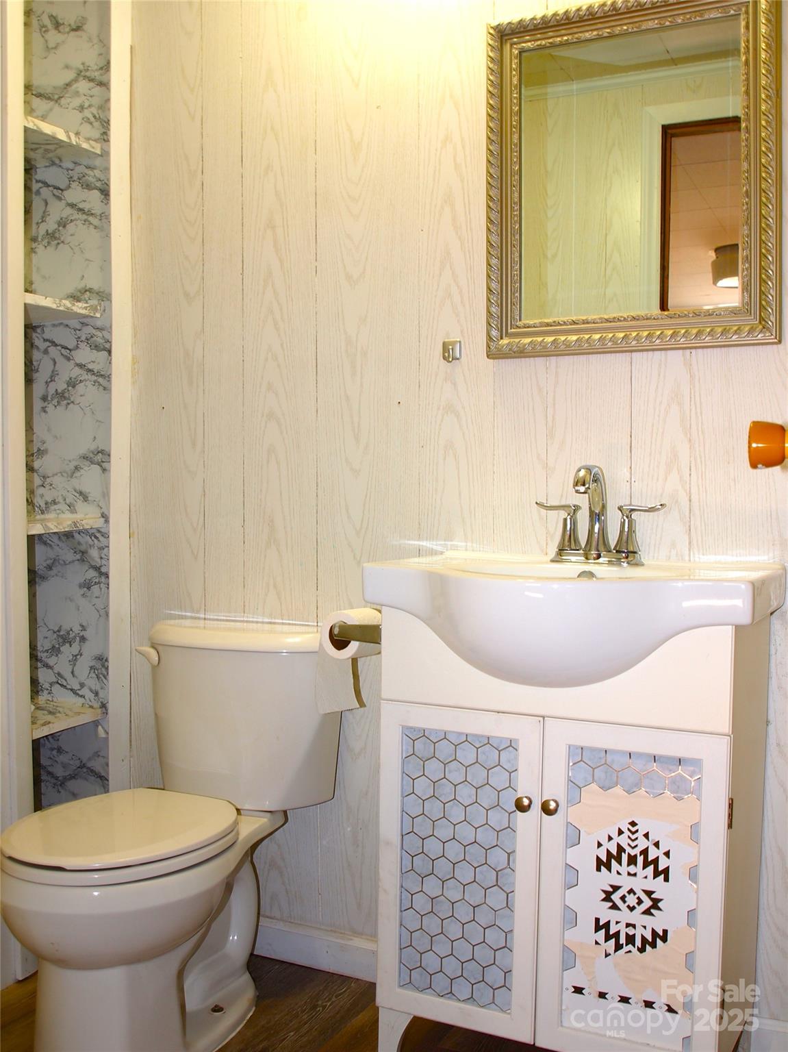 9 Smokey Cove Road Canton, NC 28716 - Photo 17 of 24 a bathroom with a sink a toilet and shower