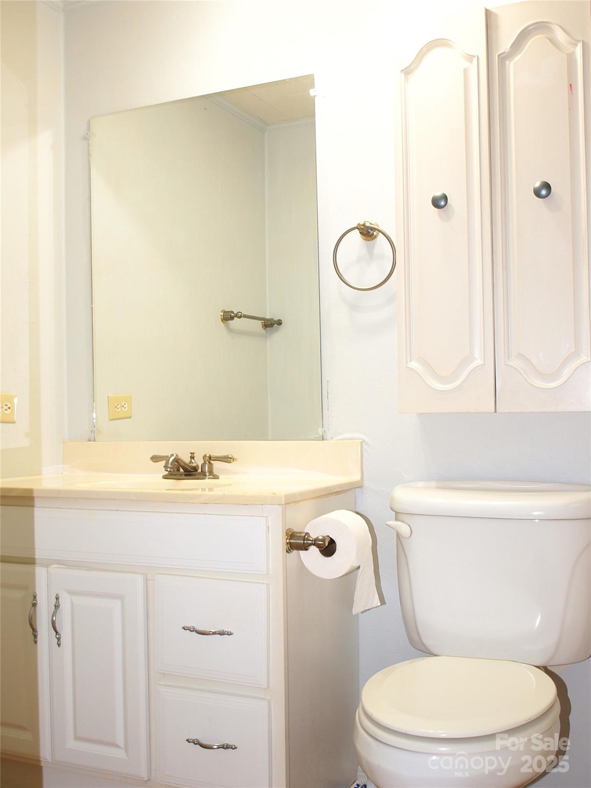 9 Smokey Cove Road Canton, NC 28716 - Photo 18 of 24 a bathroom with a sink a mirror a toilet and a shower