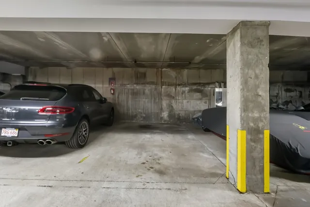 a view of car garage