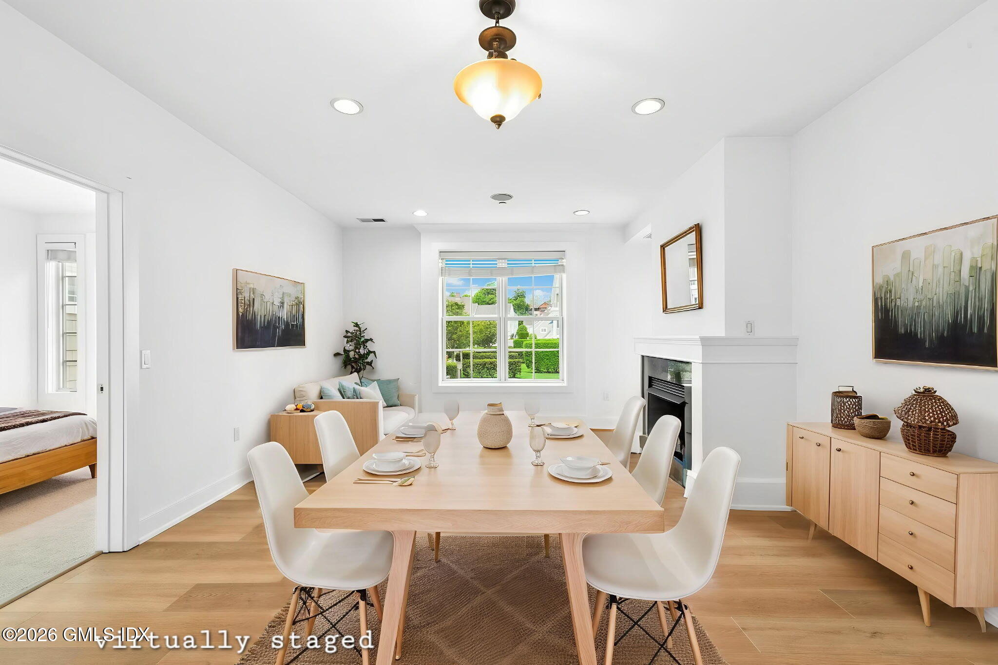 77 Havemeyer Lane, Unit 310 Stamford, CT 06902 - Photo 8 of 24 Living/Dining virtually staged