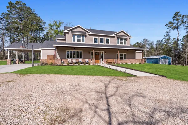 front view of house with a yard