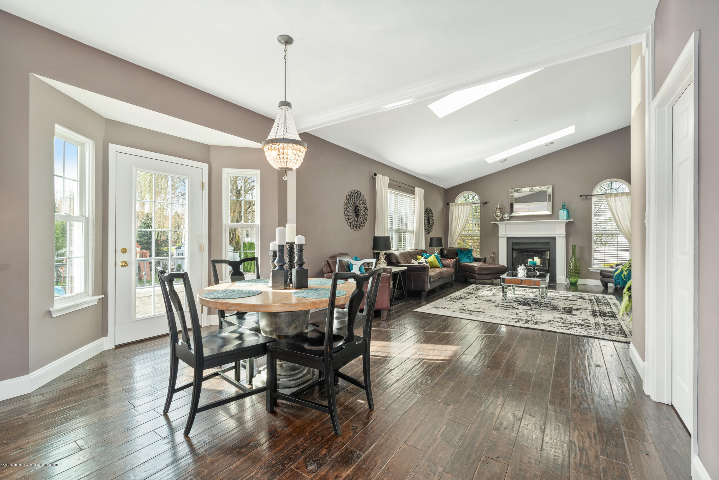 78 Station Road Morganville, NJ 07751 - Photo 8 of 40 Kitchen into Family Room