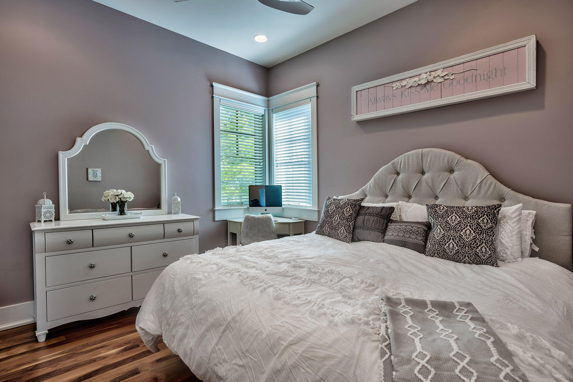 191 Plimsoll Way Santa Rosa Beach, FL 32459 - Photo 30 of 49 a bedroom with a large bed and a table