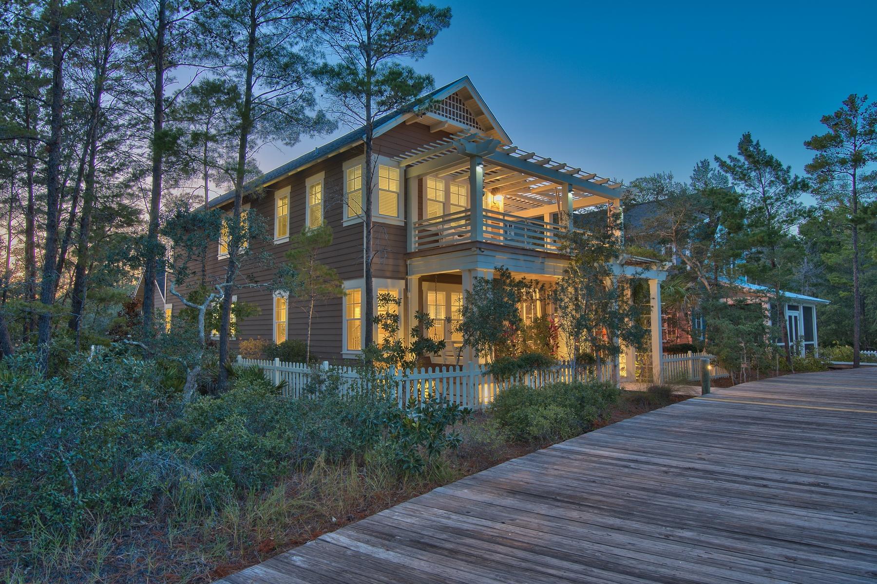 191 Plimsoll Way Santa Rosa Beach, FL 32459 - Photo 5 of 49 a front view of a house with garden