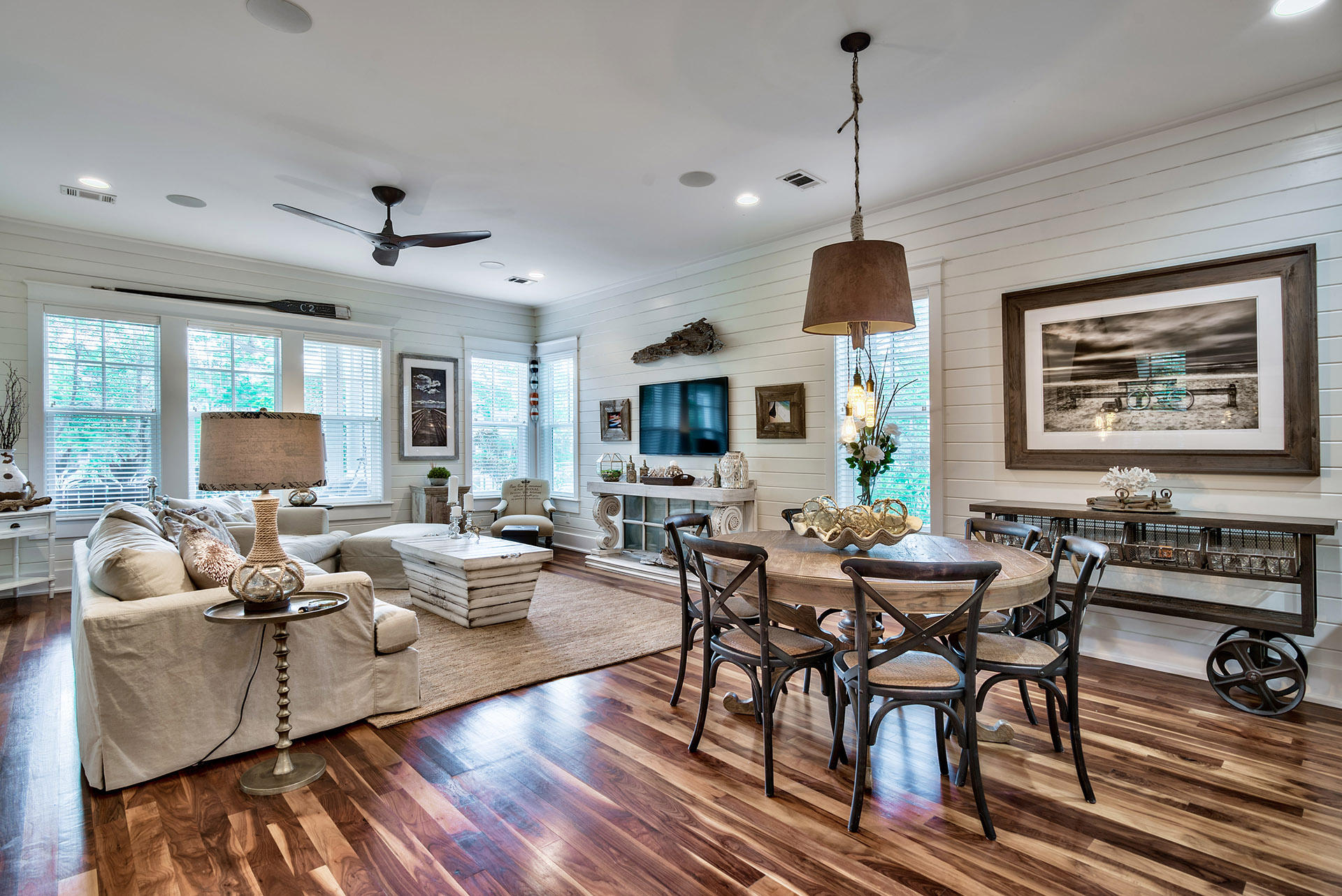 191 Plimsoll Way Santa Rosa Beach, FL 32459 - Photo 8 of 49 a living room with furniture and a large window