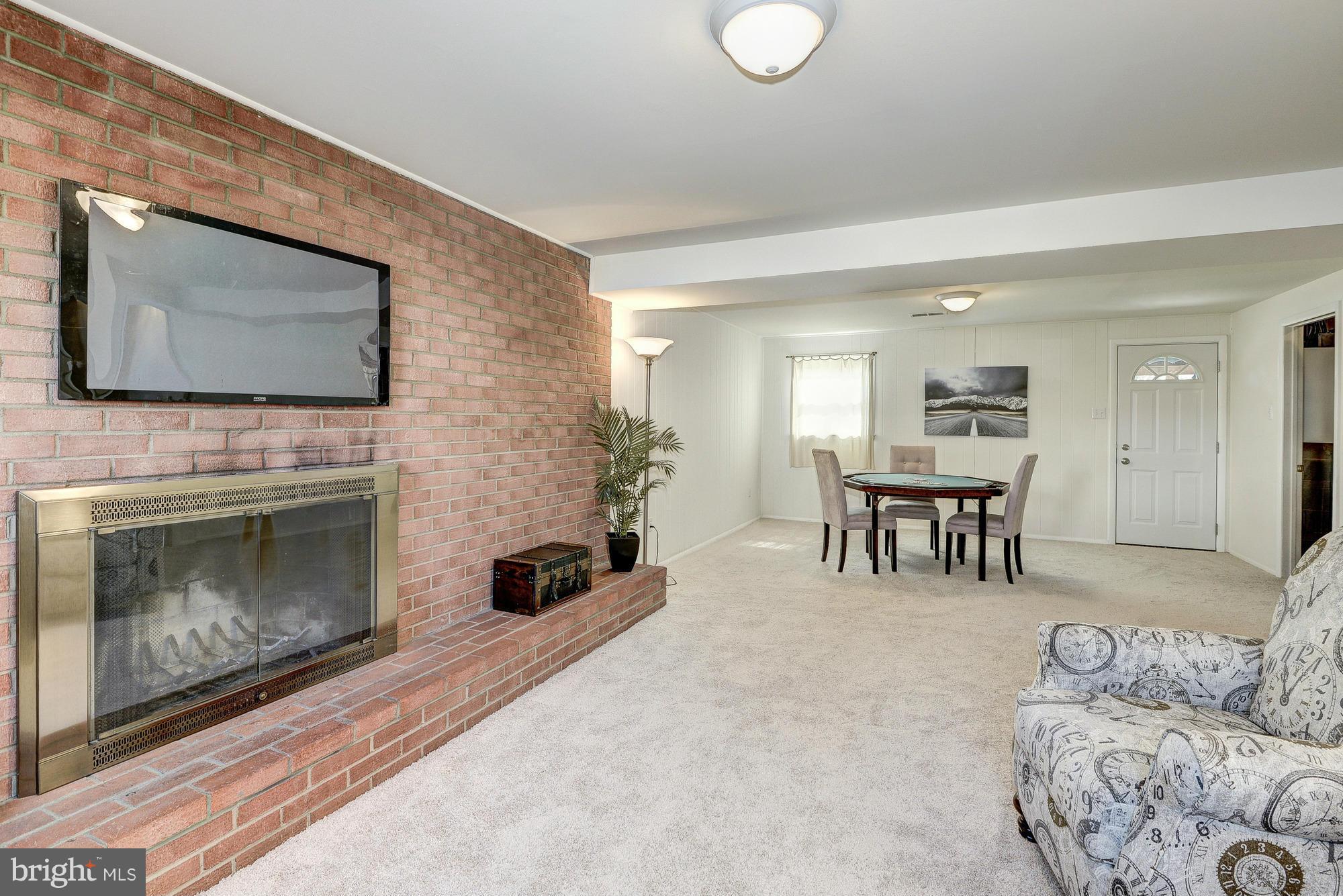 8307 Brixton Street Springfield, VA 22152 - Photo 21 of 30 Raised brick hearth