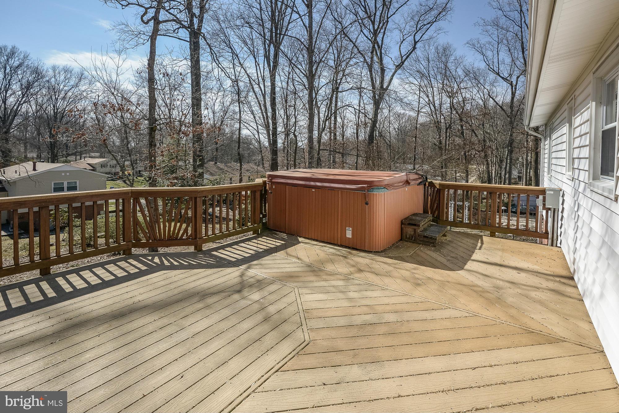 8307 Brixton Street Springfield, VA 22152 - Photo 9 of 30 Deck off kitchen