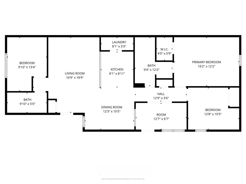 4645 Carr Street The Colony, TX 75056 - Photo 3 of 18 a picture of a black and white wall