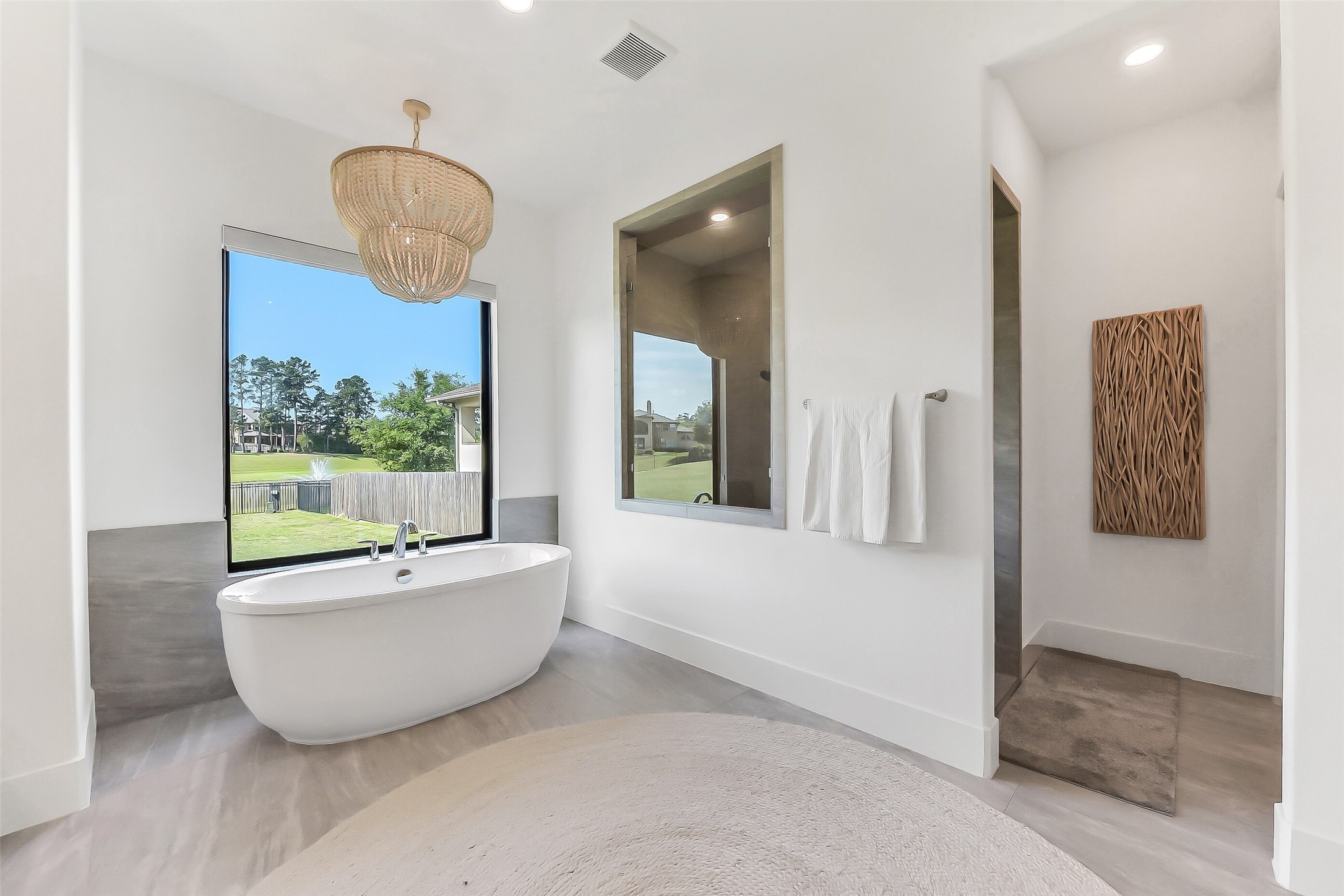 4903 Lagos Lagoon Way Spring, TX 77389 - Photo 29 of 49 Extended shower features a full bench and dual showerheads.