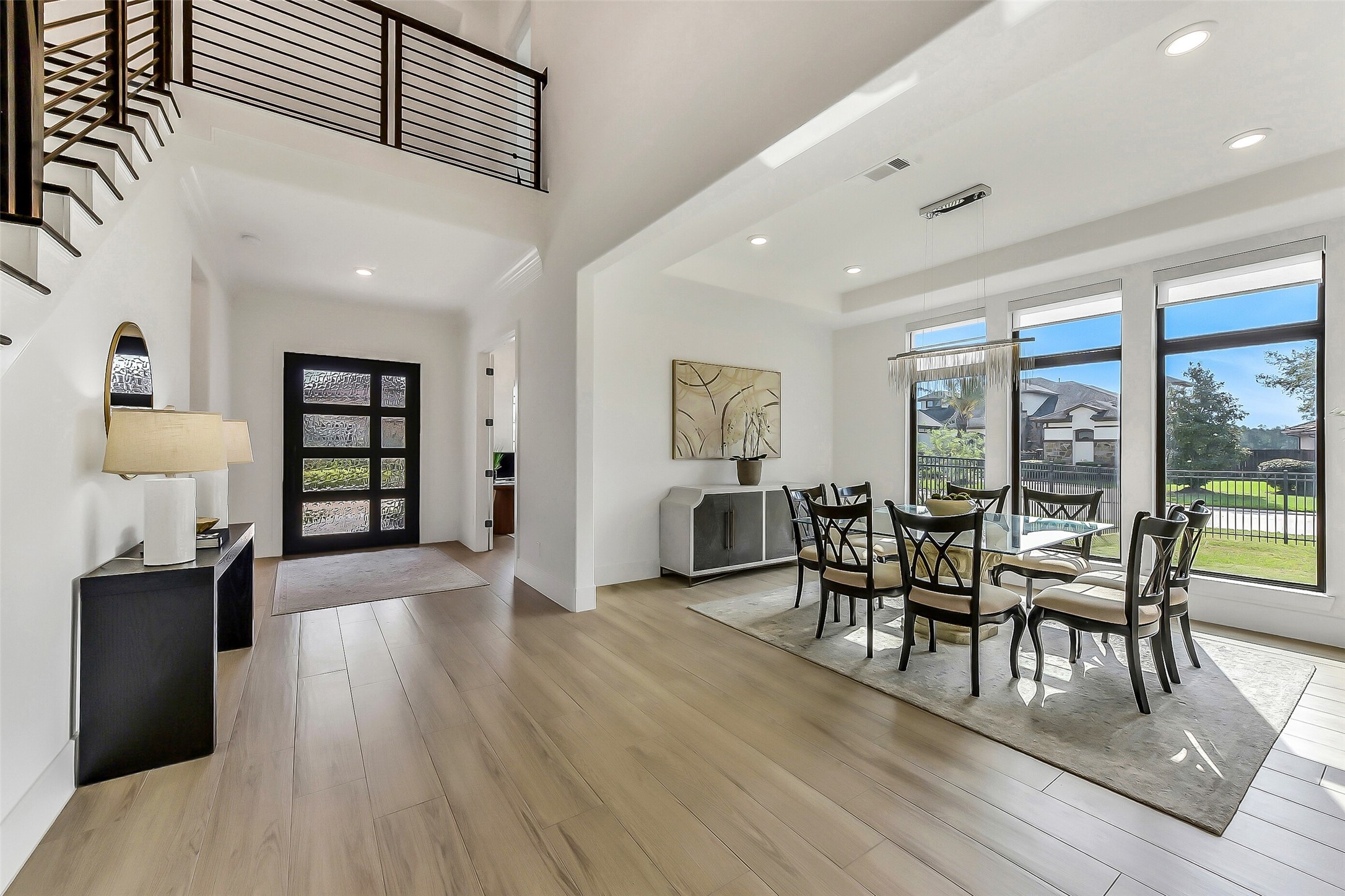 4903 Lagos Lagoon Way Spring, TX 77389 - Photo 10 of 49 Dining area with large windows and natural light.
