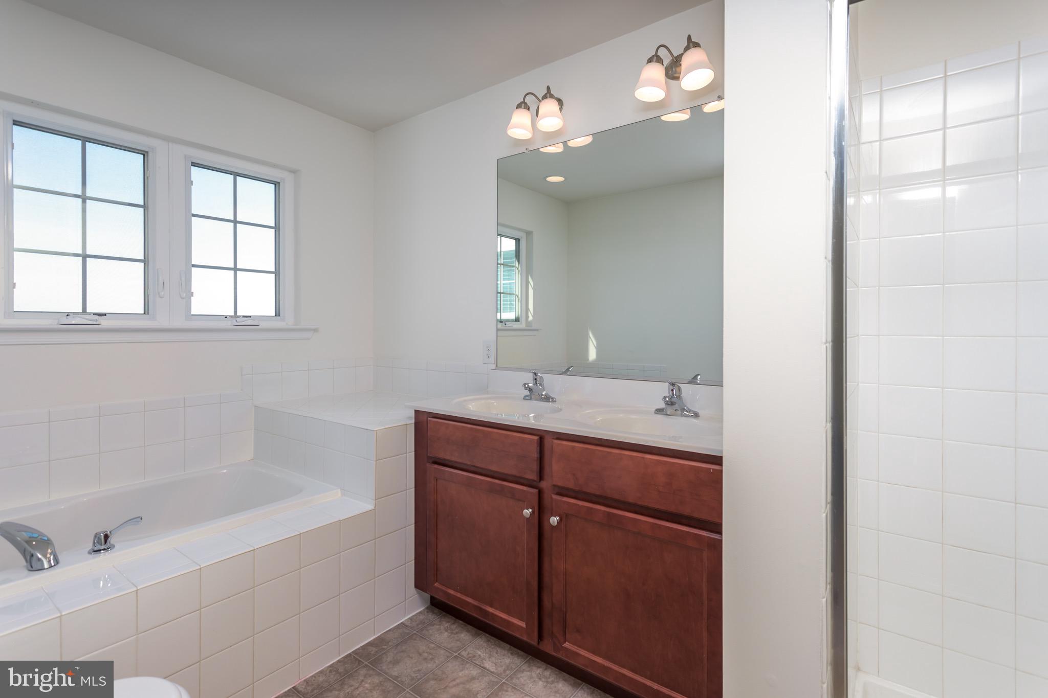 338 Rumbling Rock Road Hedgesville, WV 25427 - Photo 18 of 28 Primary bath with separate tub and shower