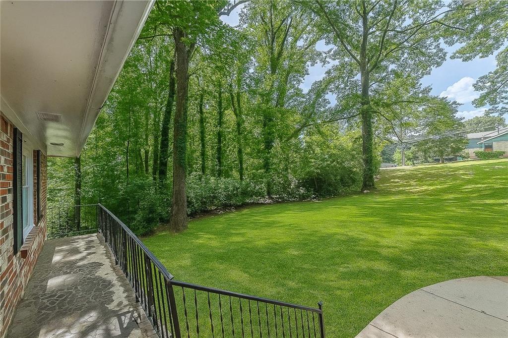 3661 Boring Road Decatur, GA 30034 - Photo 38 of 41 a view of a balcony with an outdoor space