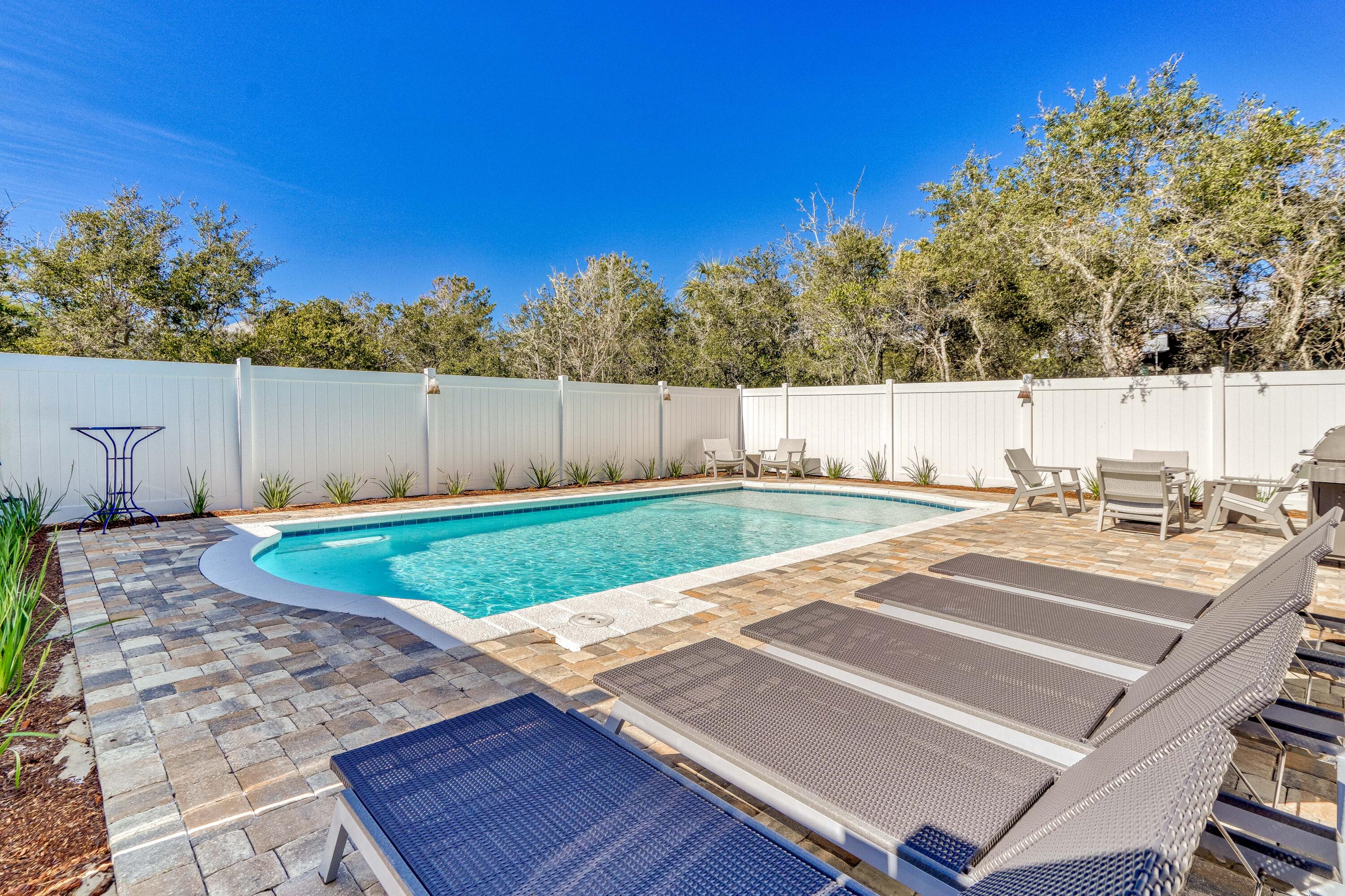 101 A St Inlet Beach Inlet Beach, FL 32461 - Photo 14 of 47 a view of a backyard