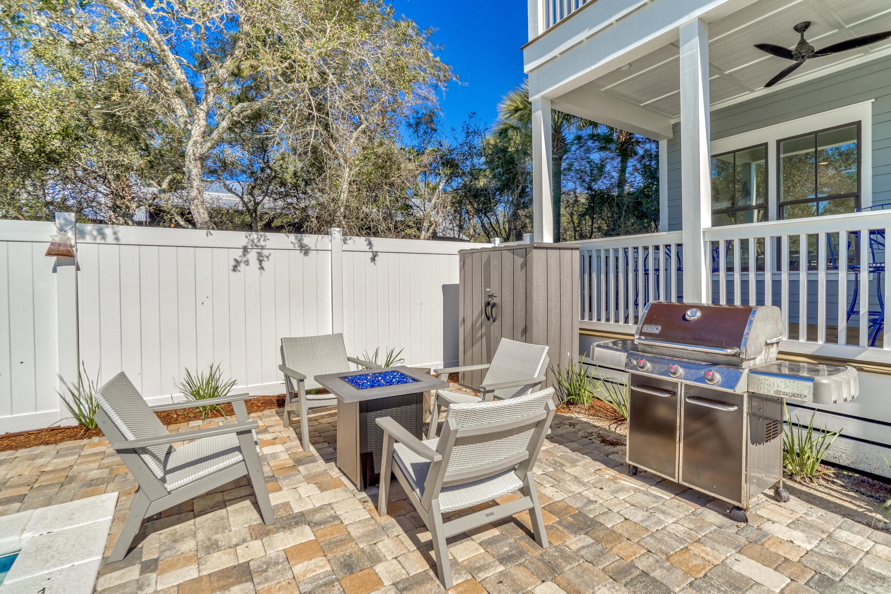 101 A St Inlet Beach Inlet Beach, FL 32461 - Photo 18 of 47 a outdoor space with a couch and chairs