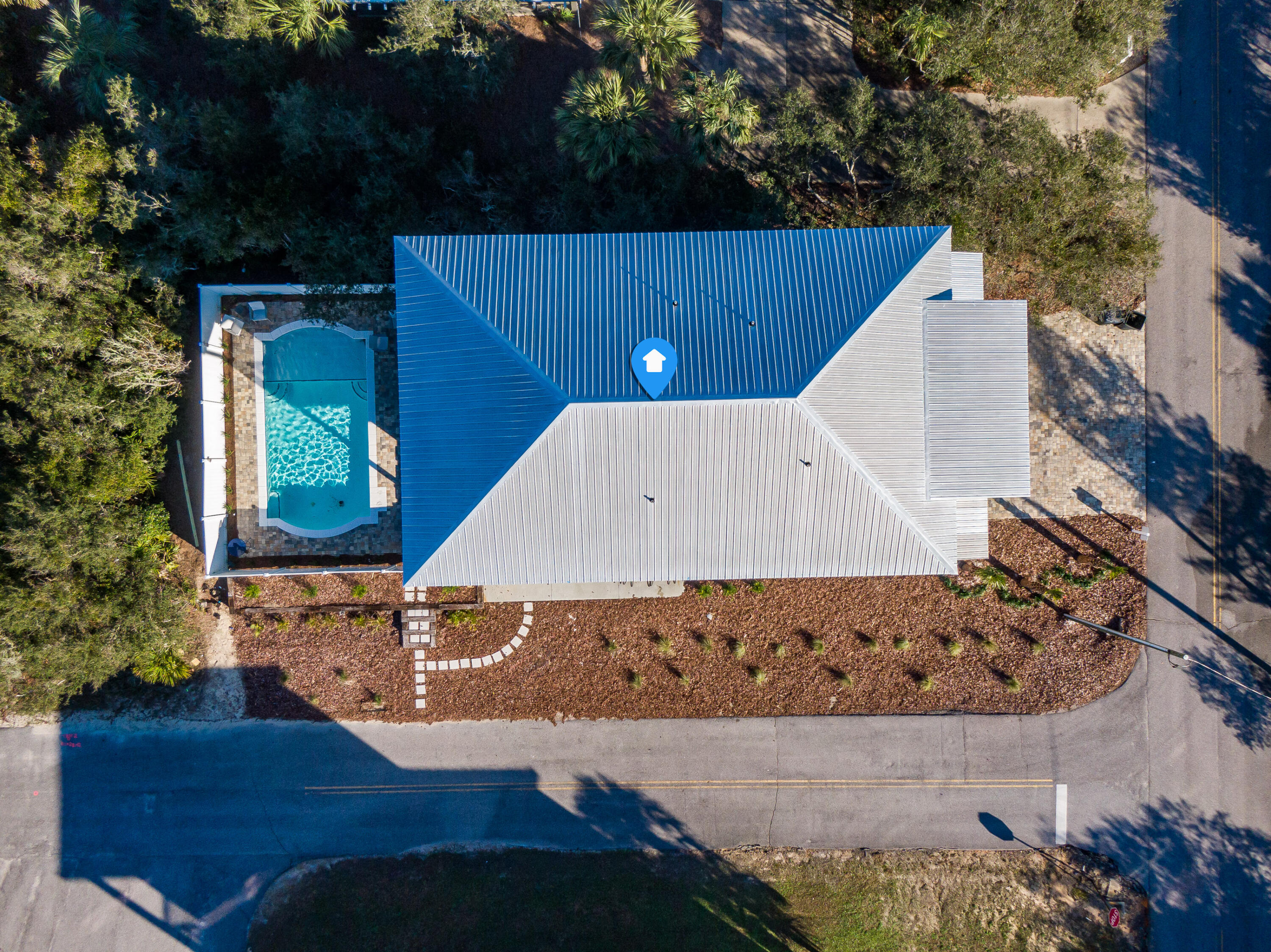 101 A St Inlet Beach Inlet Beach, FL 32461 - Photo 47 of 47 an aerial view of a house