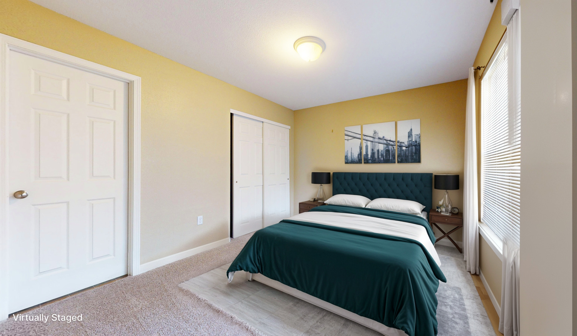 609 Corey Lane Champaign, IL 61822 - Photo 7 of 10 a bedroom with a bed and a window