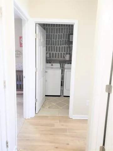 a view of washer and dryer