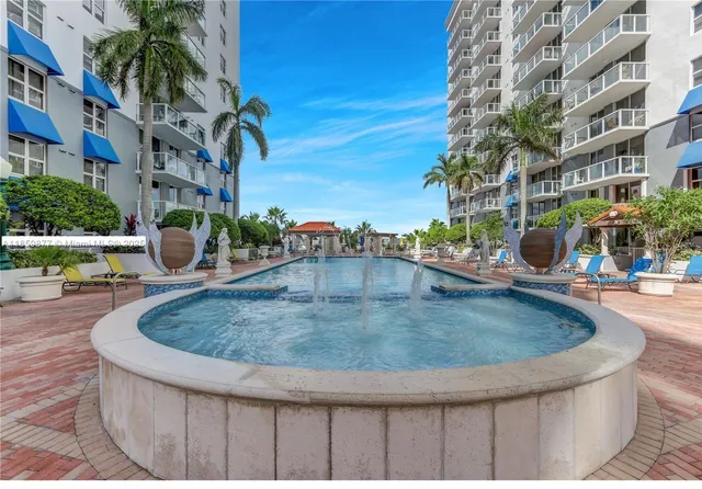a view of outdoor space deck and swimming pool