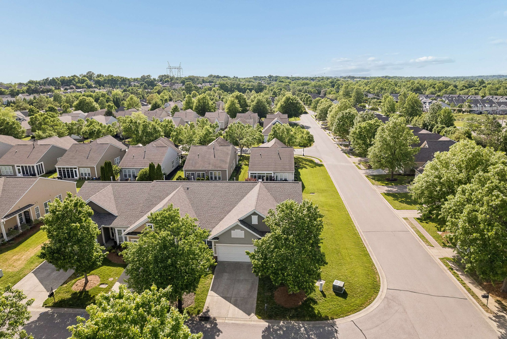 300 Blockade Lane Mount Juliet, TN 37122 - Photo 36 of 36 an aerial view of residential houses with outdoor space
