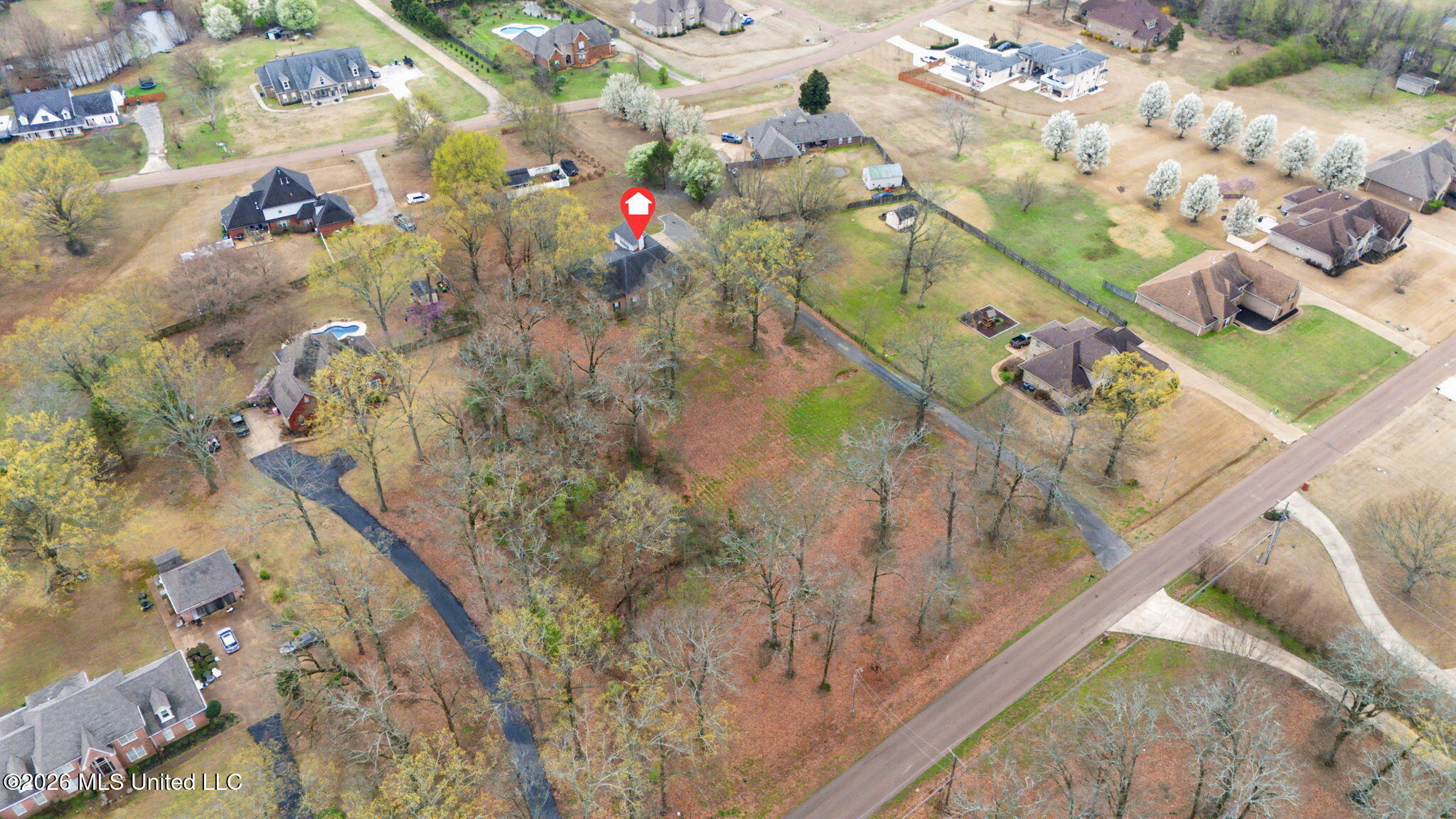 655 Long Street Southaven, MS 38672 - Photo 41 of 41 Aerial