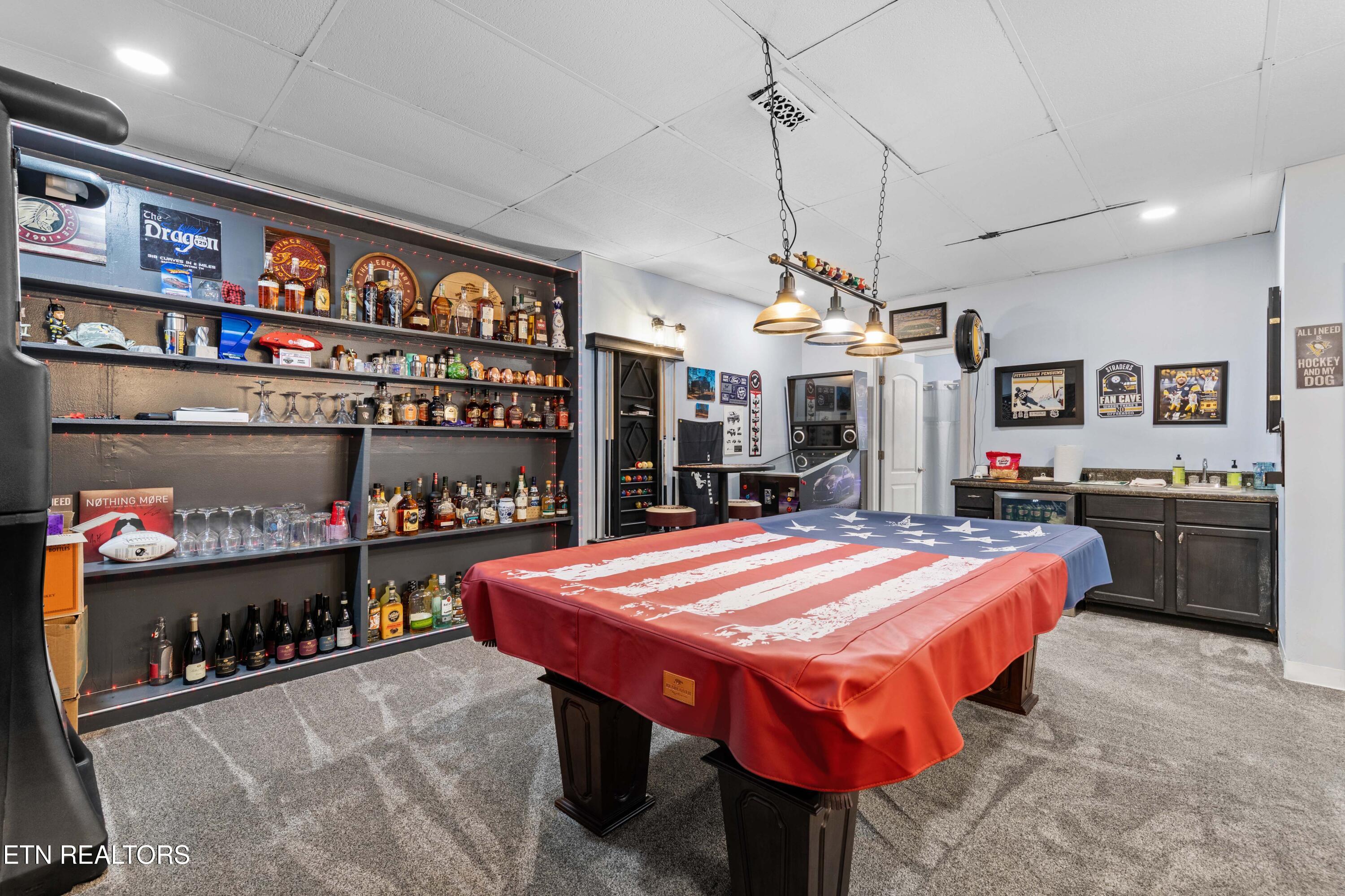 268 Windstone Boulevard Powell, TN 37849 - Photo 30 of 39 Basement Game Rec Room