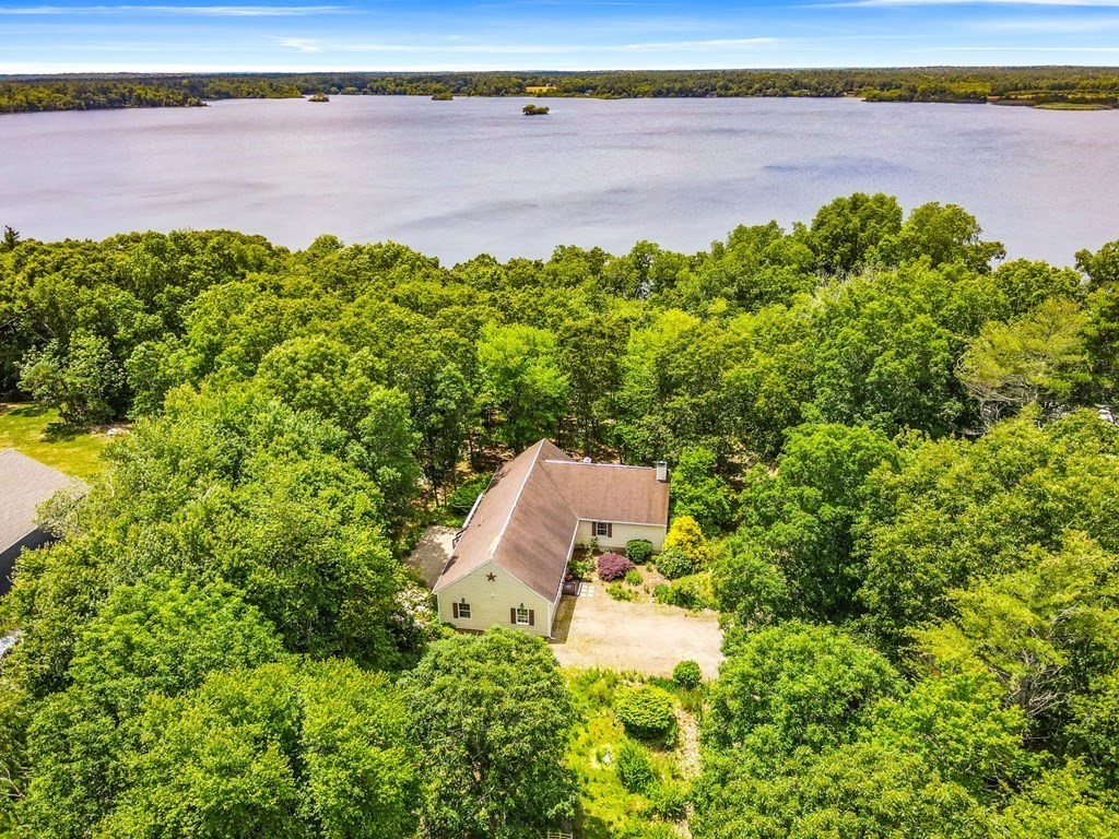 405 Neck Road Rochester, MA 02770 - Photo 32 of 36 a view of a lake with outdoor space