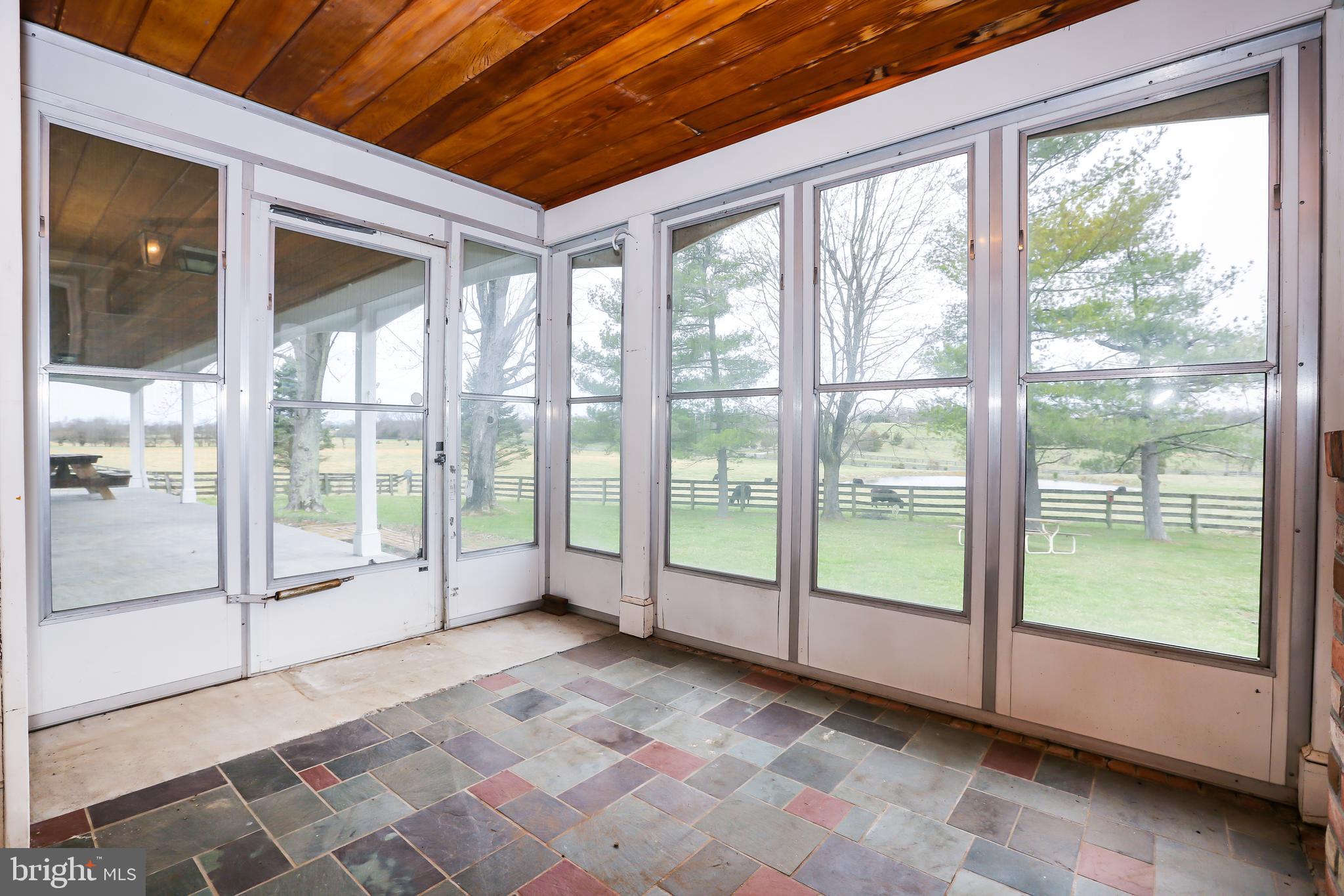 3019 Pyletown Road Boyce, VA 22620 - Photo 13 of 45 Enclosed front porch w/ slate flr.