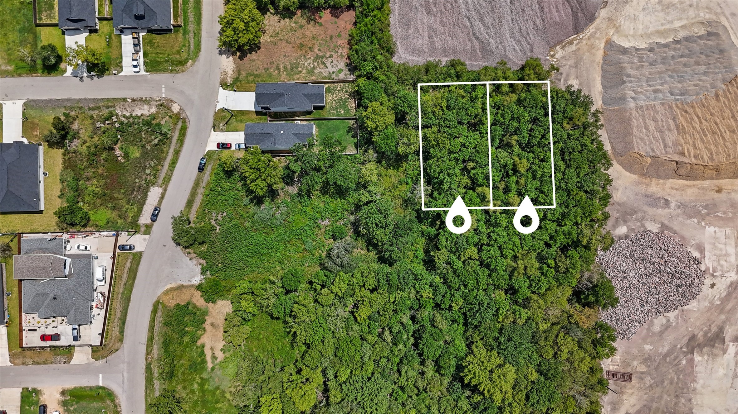0 Pinedale Avenue Rosharon, TX 77583 - Photo 19 of 19 an aerial view of multiple house