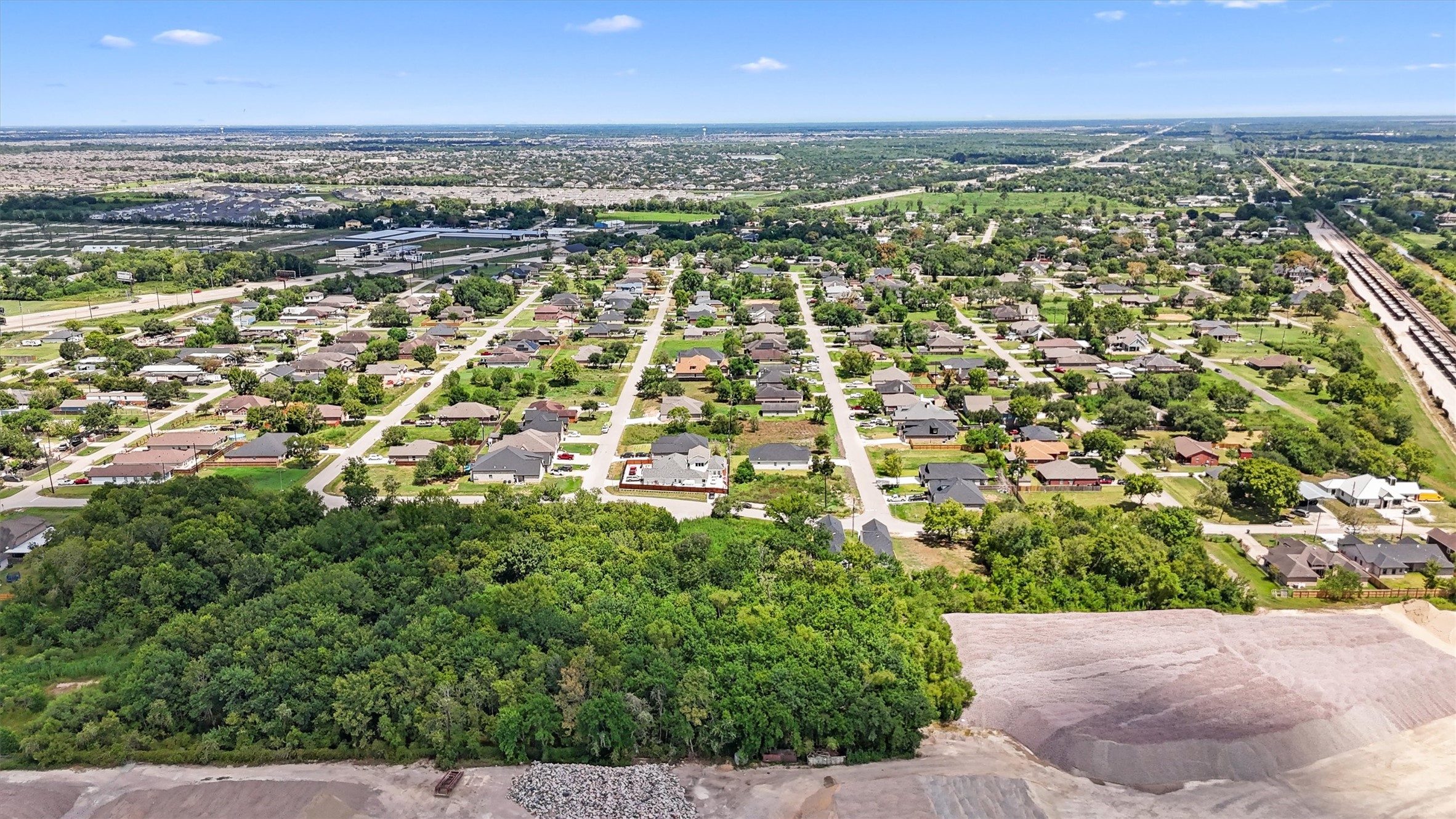 0 Pinedale Avenue Rosharon, TX 77583 - Photo 4 of 19 an aerial view of multiple house